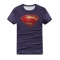 超人紧身短袖T恤（深蓝色款）